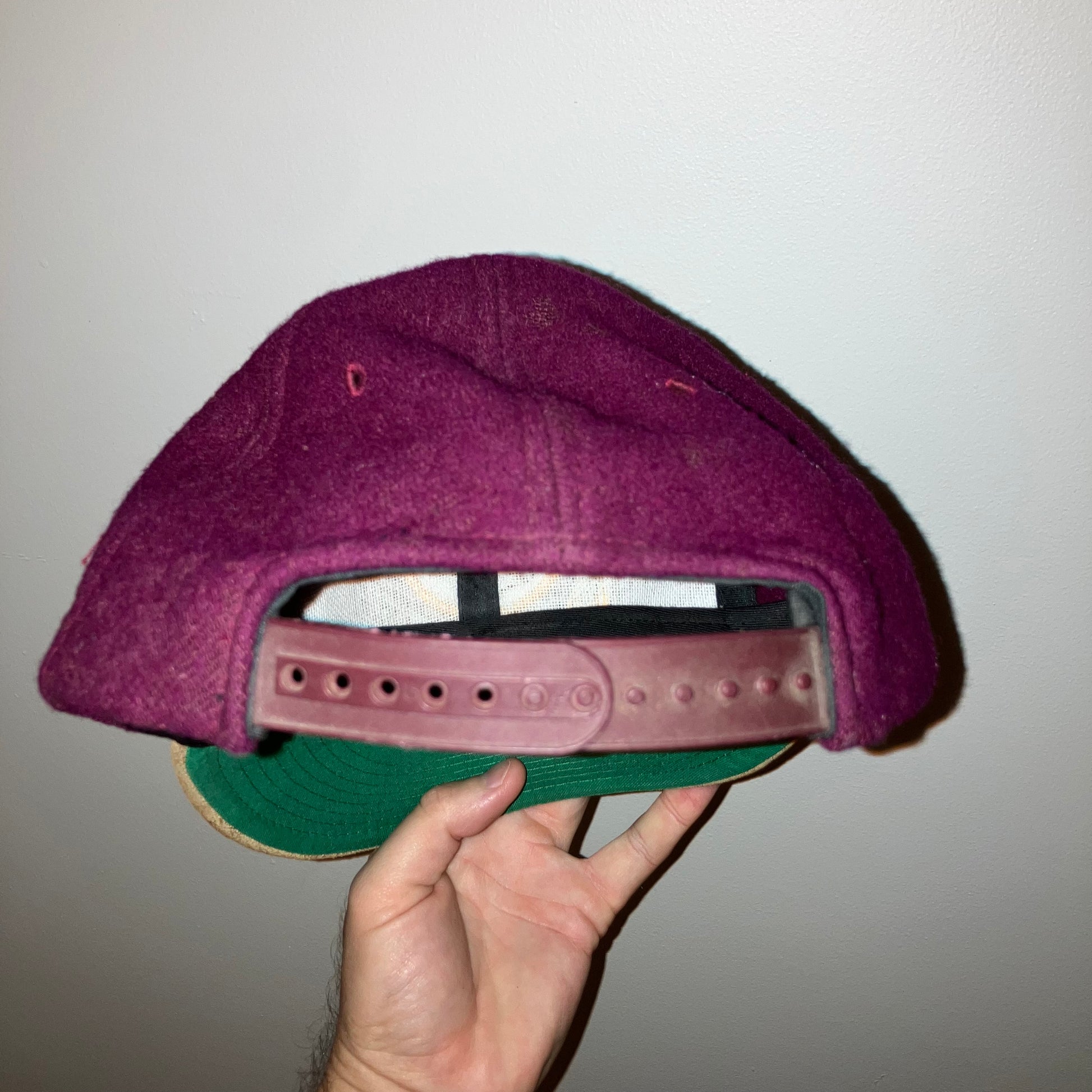 Washington Redskins Burgundy Mirage Snapback Hat Small