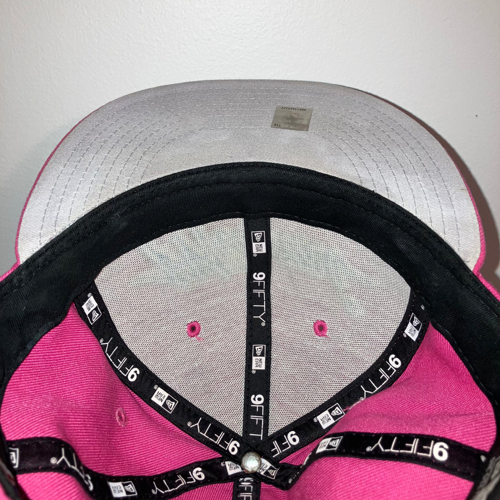 Miami Heat Pink Vice Script New Era Snapback Hat