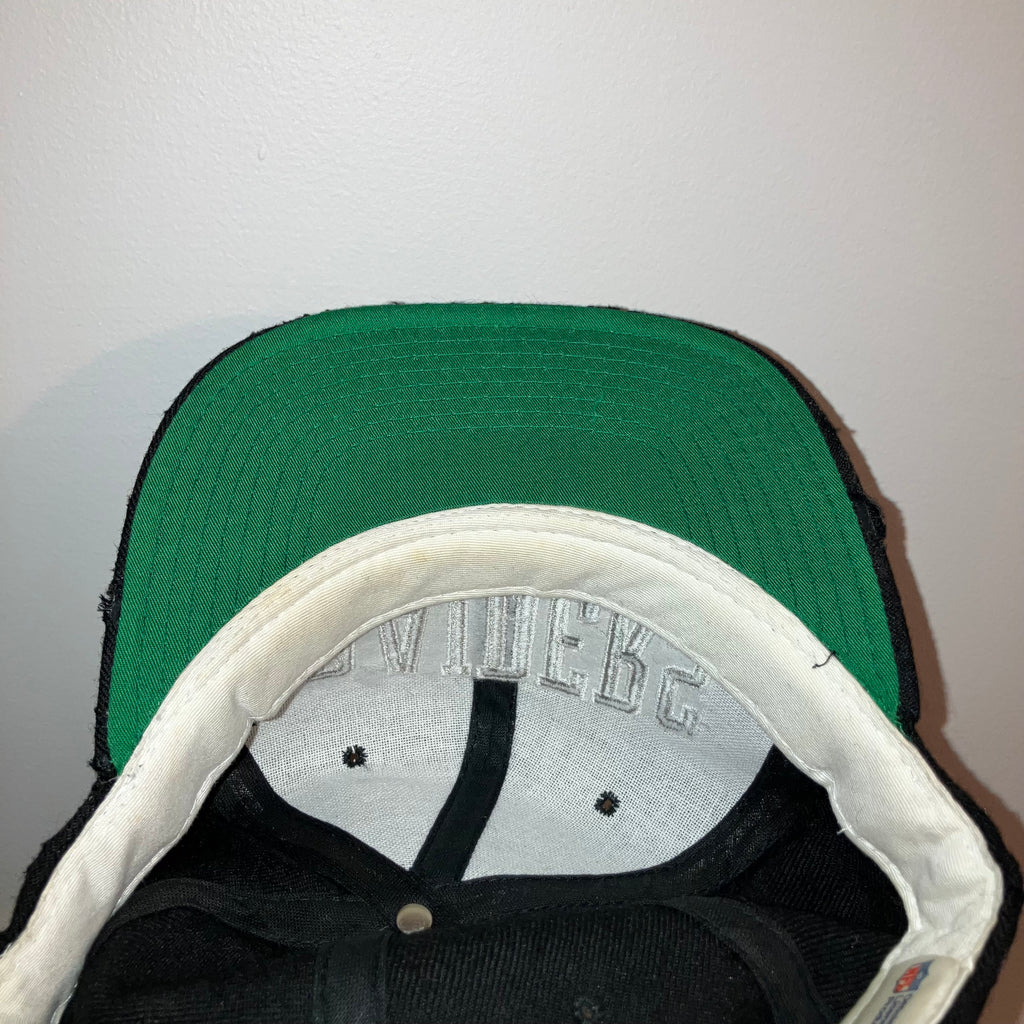 Los Angeles Raiders Block Arch Wool Starter Snapback Black Hat