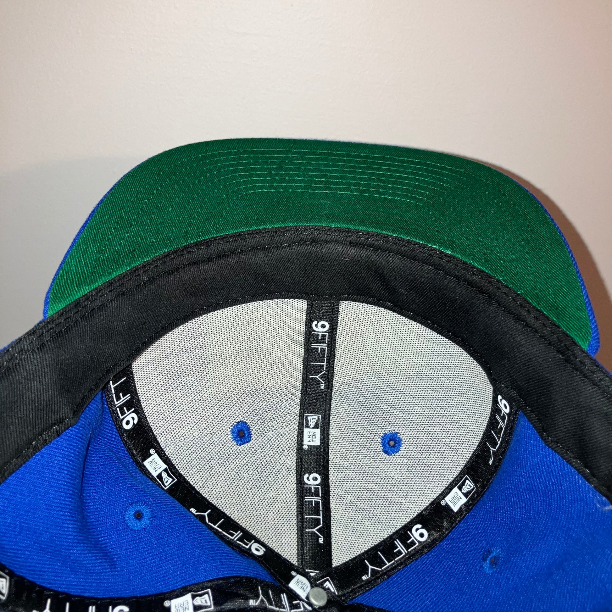 Seattle Seahawks Throwback New Era Blue Snapback Hat