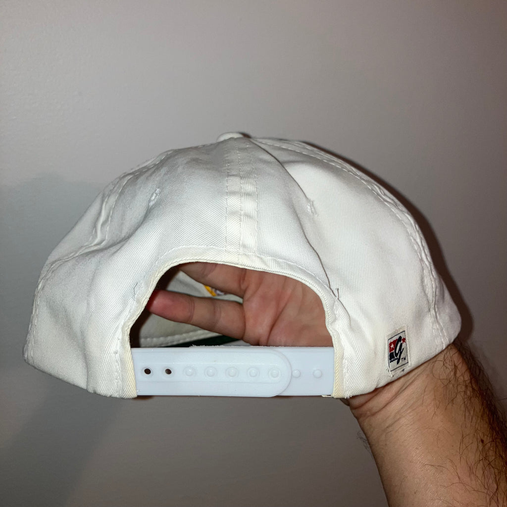 Florida State Seminoles The Game Circle White Snapback Hat