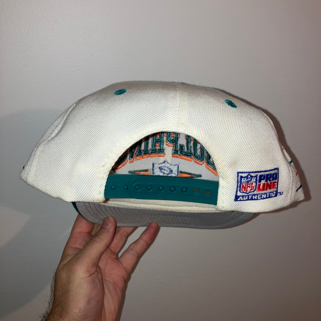 Miami Dolphins Diamond Logo Athletic Pro Line Snapback Hat
