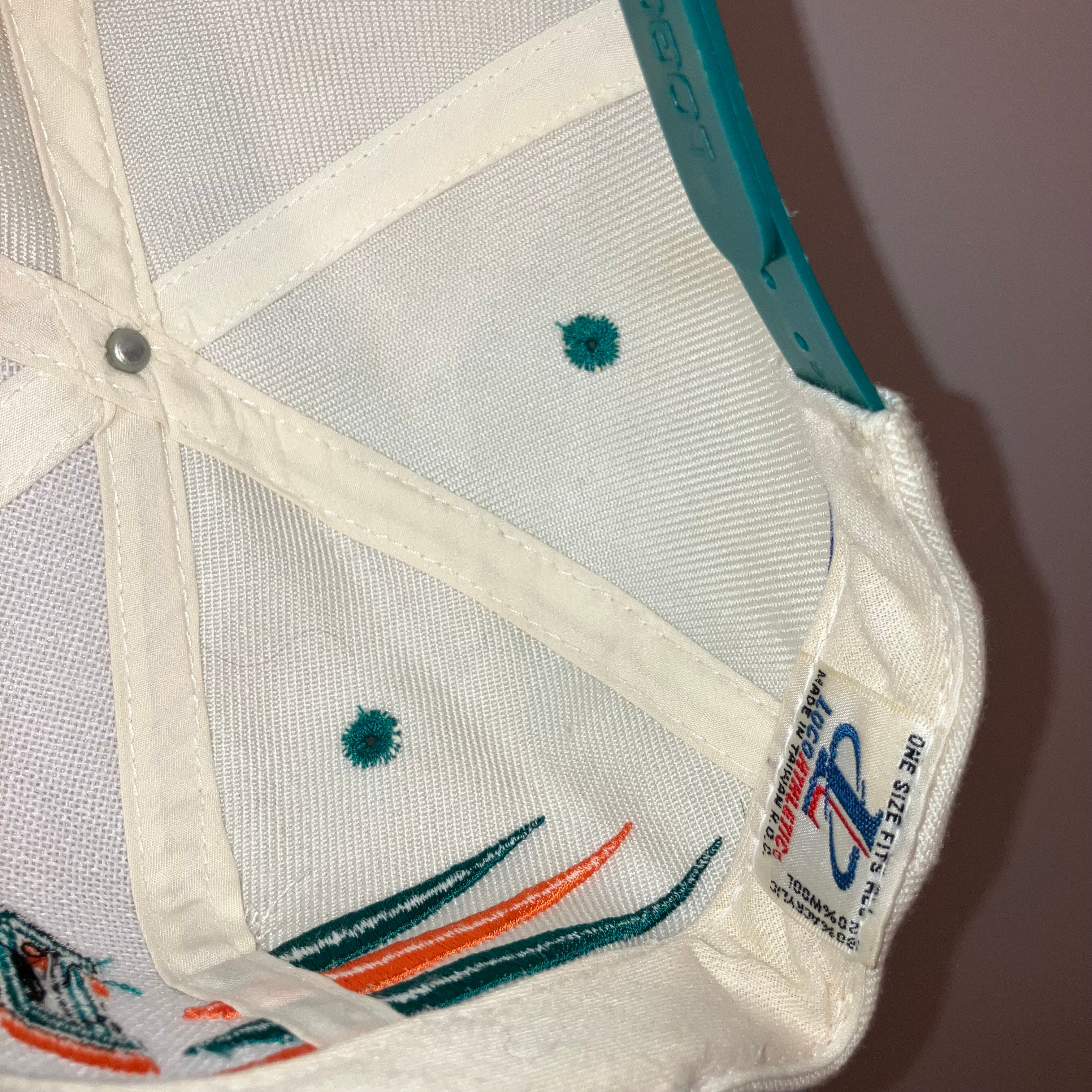 Miami Dolphins Diamond Logo Athletic Pro Line Snapback Hat