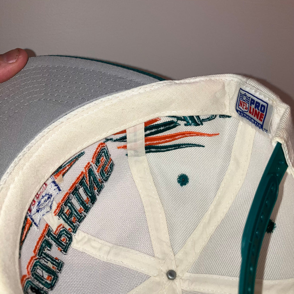 Miami Dolphins Diamond Logo Athletic Pro Line Snapback Hat