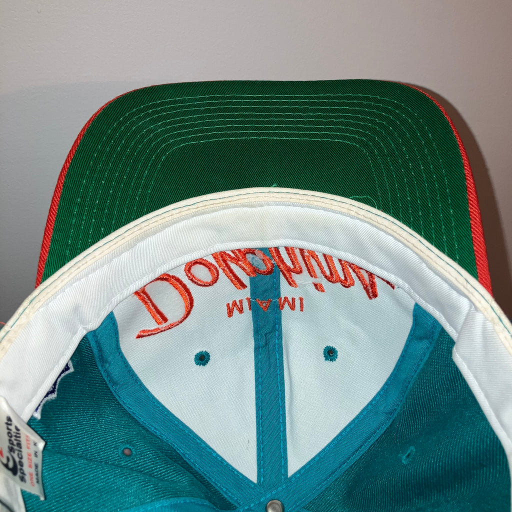 Miami Dolphins The Pro Sports Specialties Pinstripe Aqua Snapback Hat