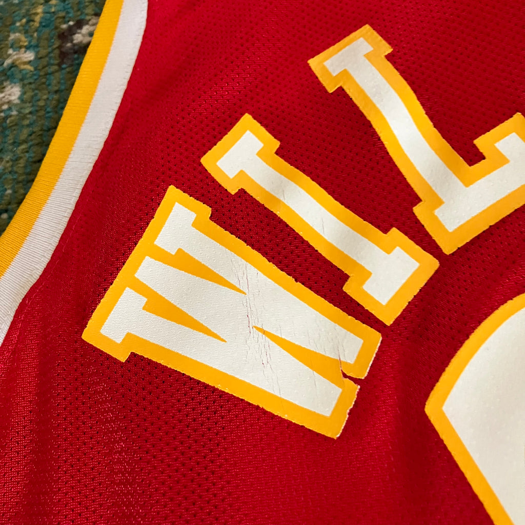 Dominique Wilkins 1993 Atlanta Hawks Red Champion Jersey 44