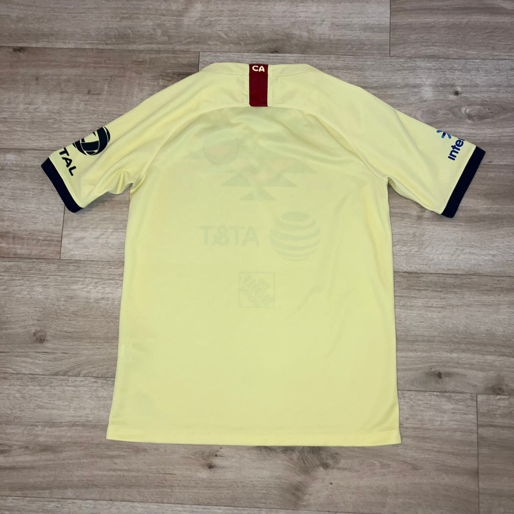 Youth Club America 2019/20 Home Yellow Nike Jersey XL