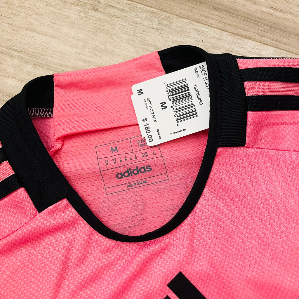 Lionel Messi 2024 NWT Inter Miami Home Authentic Pink adidas Jersey Medium