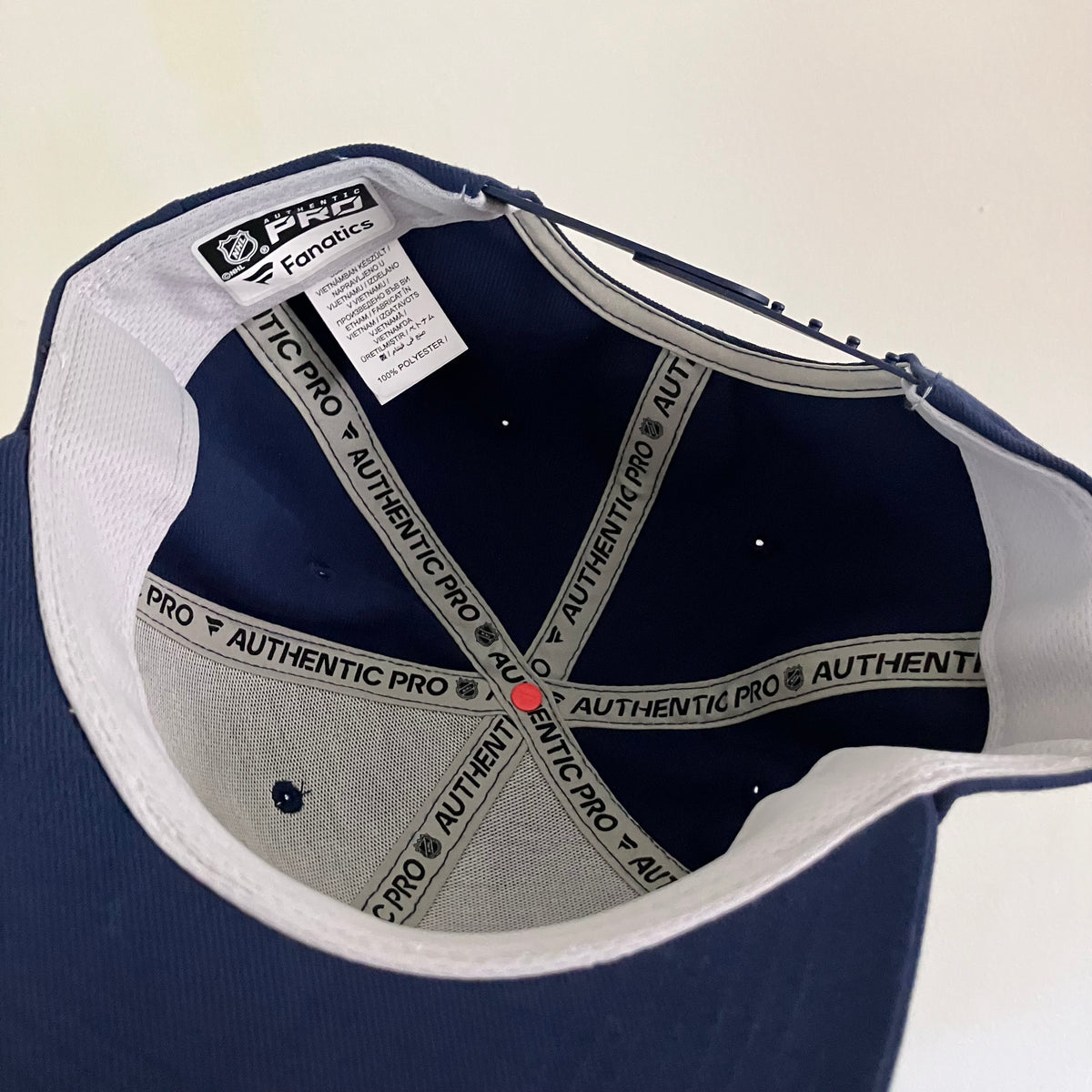 Florida Panthers Pro Prime Fanatics Blue Snapback Hat