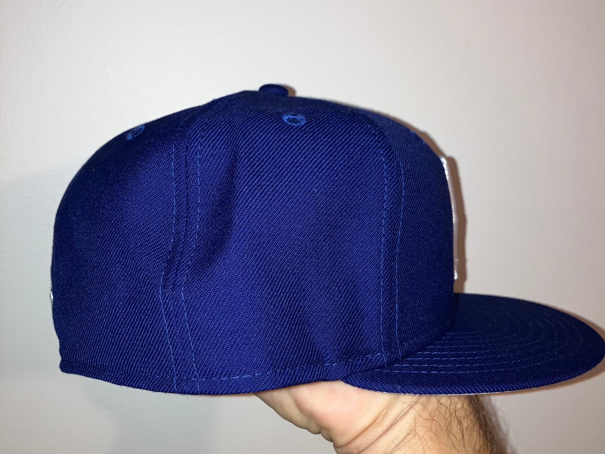 Brooklyn Dodgers Wool New Era 59/50 Cooperstown Blue Fitted Hat 7 3/8