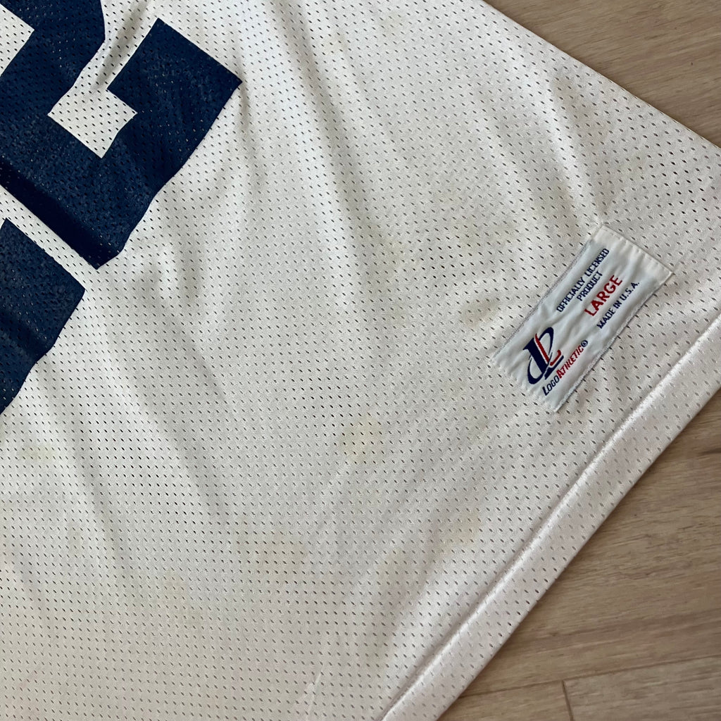 Emmitt Smith Kids Dallas Cowboys White Logo Jersey Large