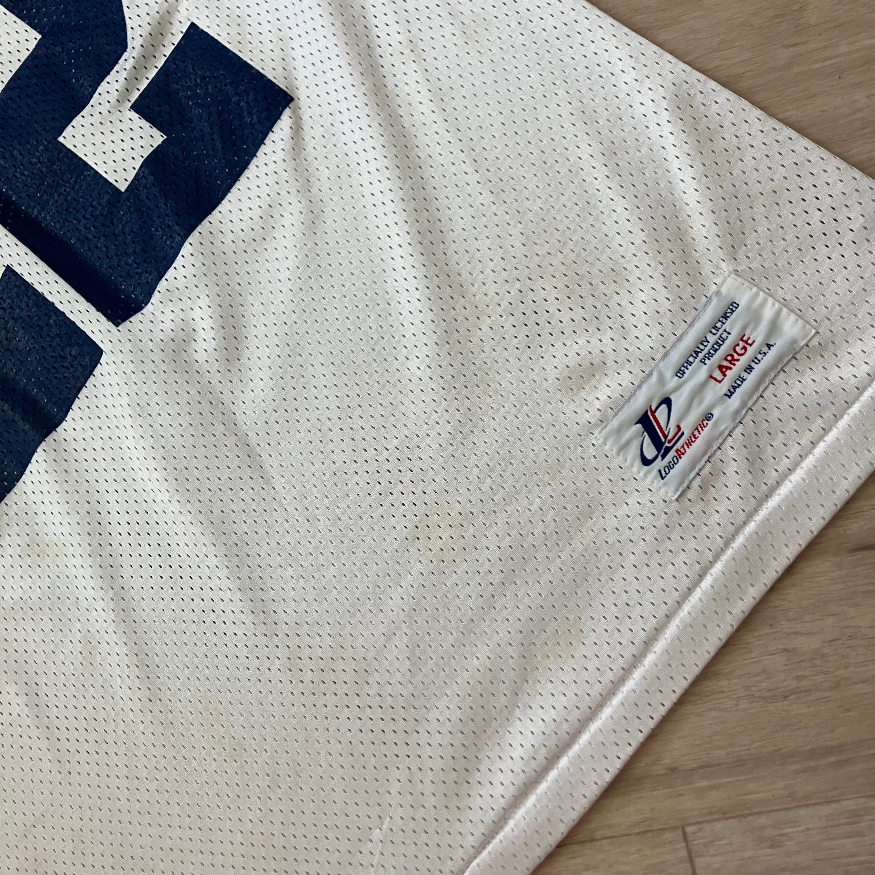 Emmitt Smith Kids Dallas Cowboys White Logo Jersey Large
