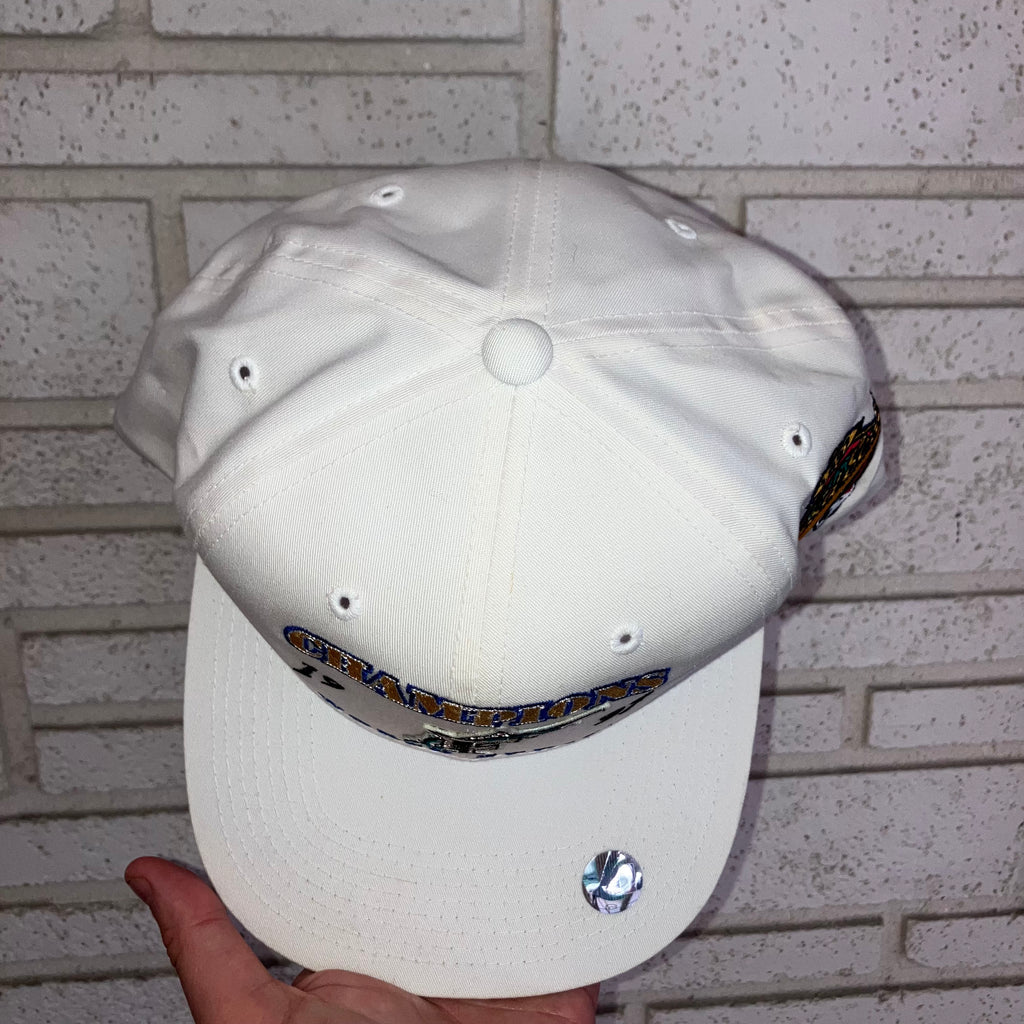 1997 Florida Marlins World Series Champions White Snapback Hat