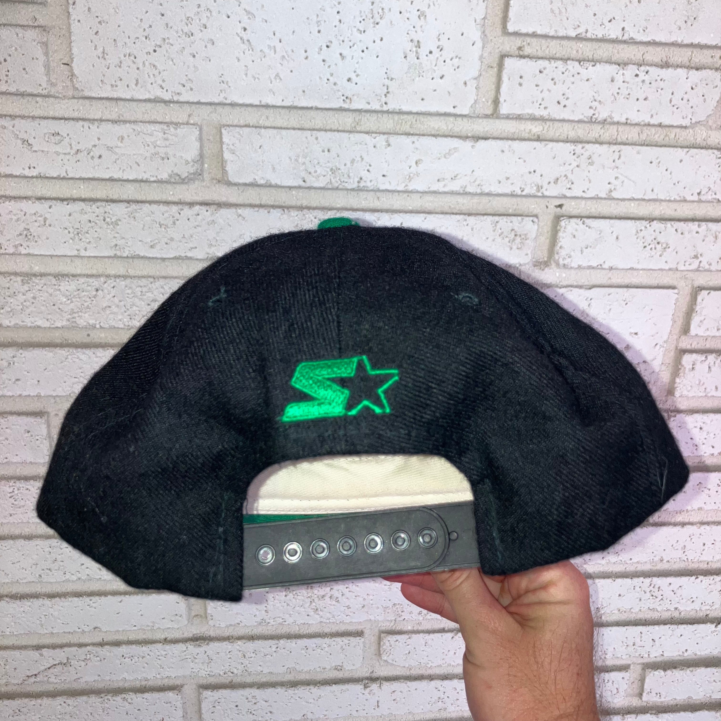 Philadelphia Eagles Black Wool Starter Logo Snapback Hat