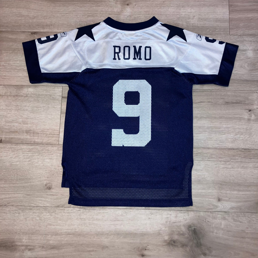 Tony Romo Dallas Cowboys Thanksgiving Reebok Jersey Boys Small