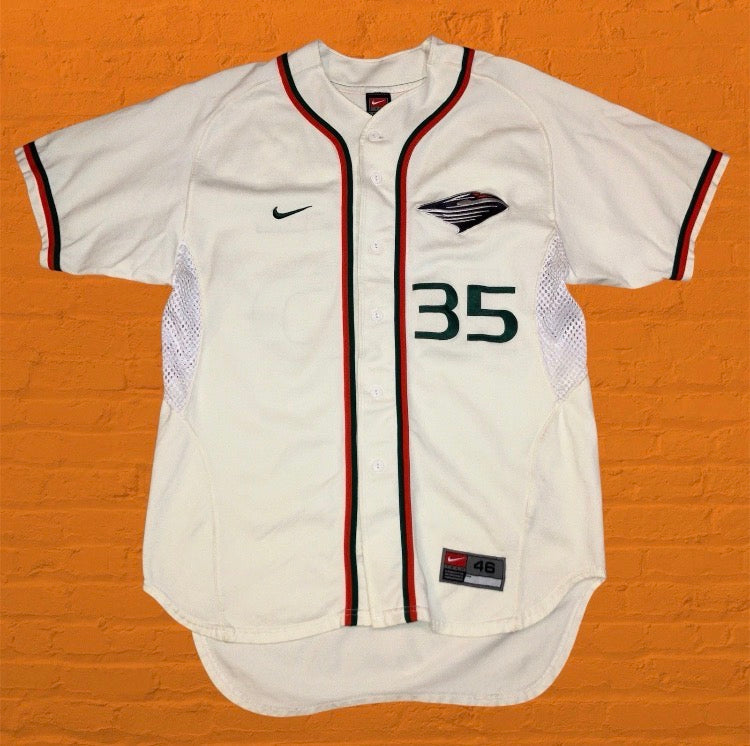 Miami Hurricanes #35 2006 Manny Miguelez Authentic Jersey 46