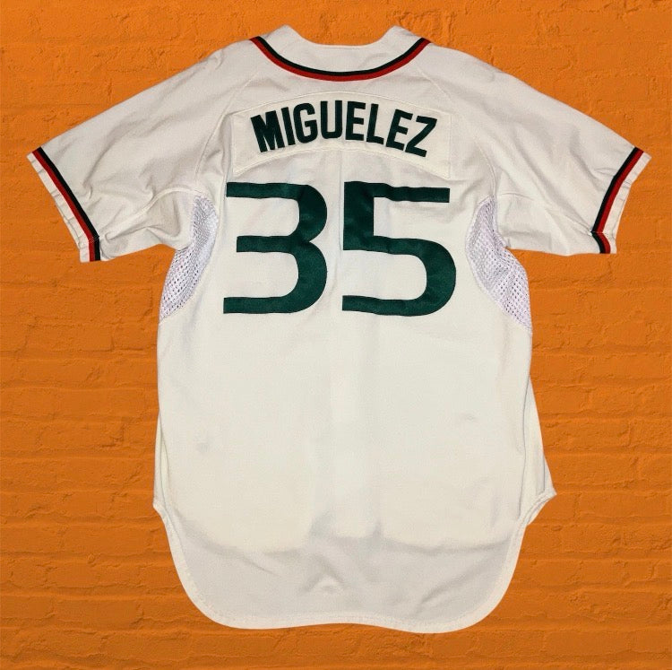 Miami Hurricanes #35 2006 Manny Miguelez Authentic Jersey 46
