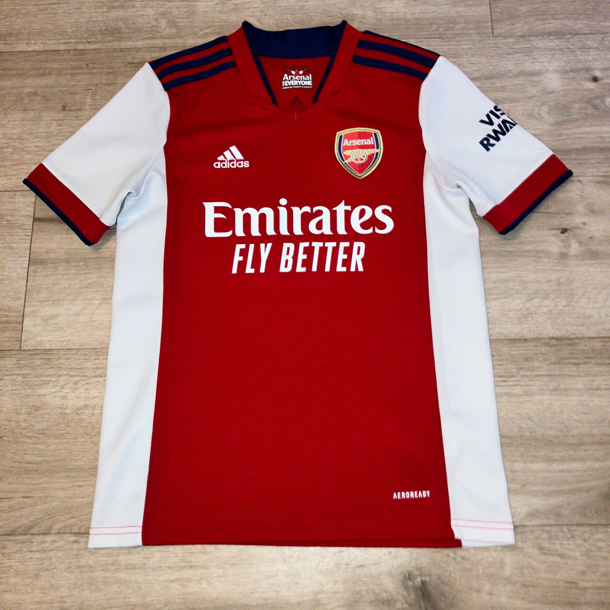 Arsenal Kids 2021/22 Home adidas Jersey Medium