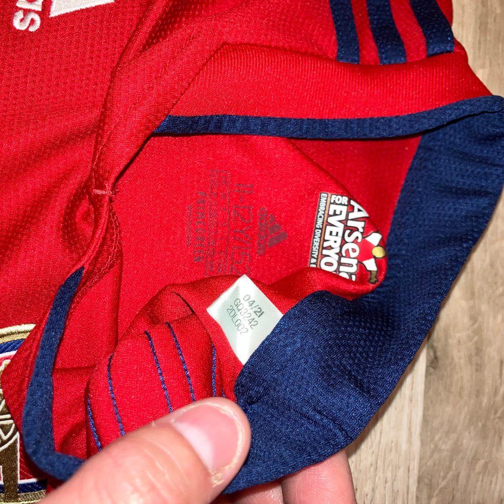 Arsenal Kids 2021/22 Home adidas Jersey Medium