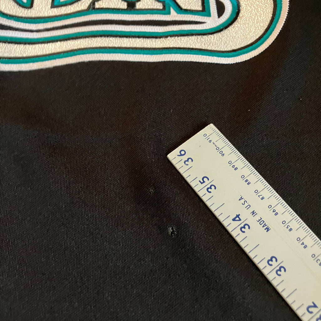 Florida Marlins Russell Athletic Black Jersey XL