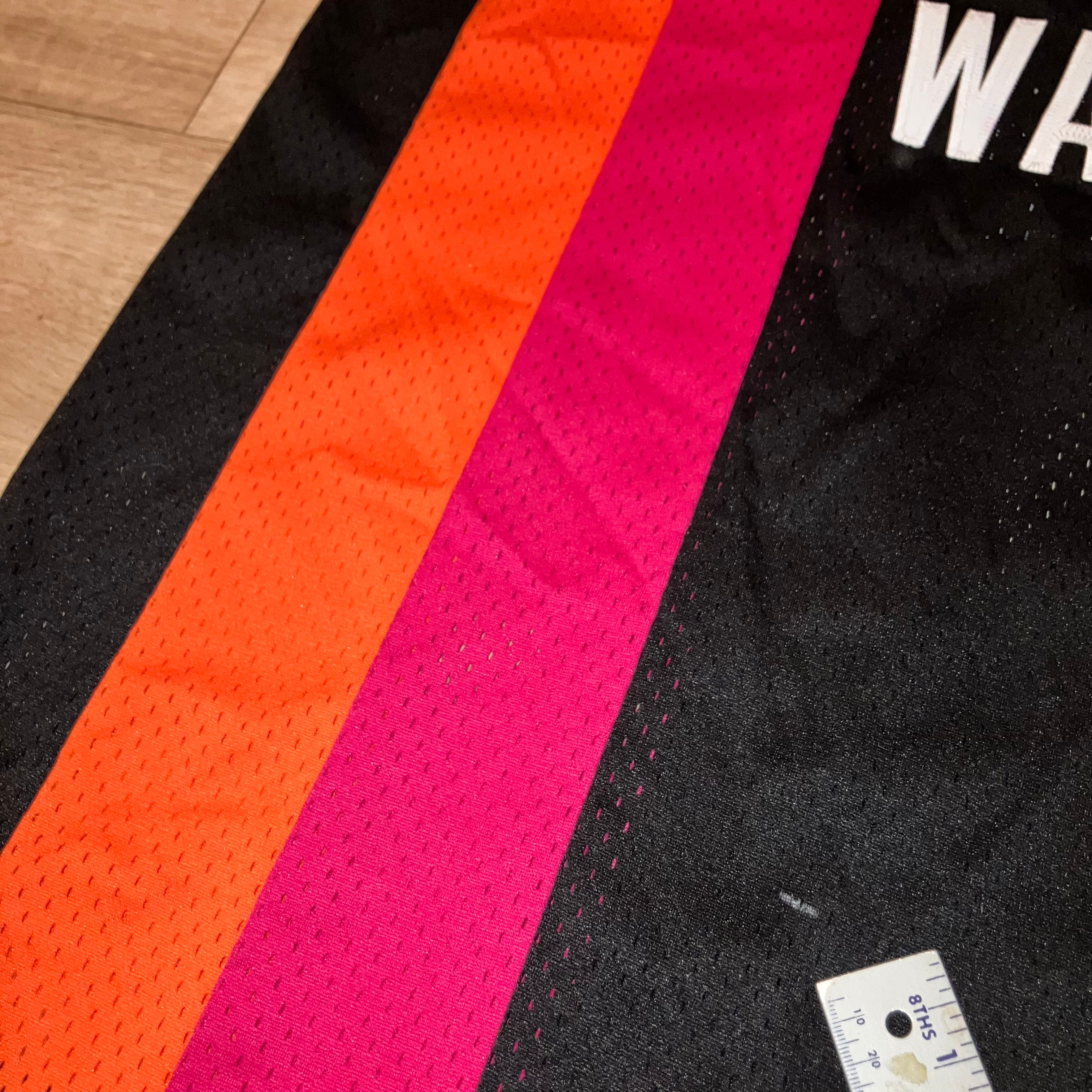 Dwyane Wade 1971/72 HWC Miami Floridians Black Reebok Jersey Medium