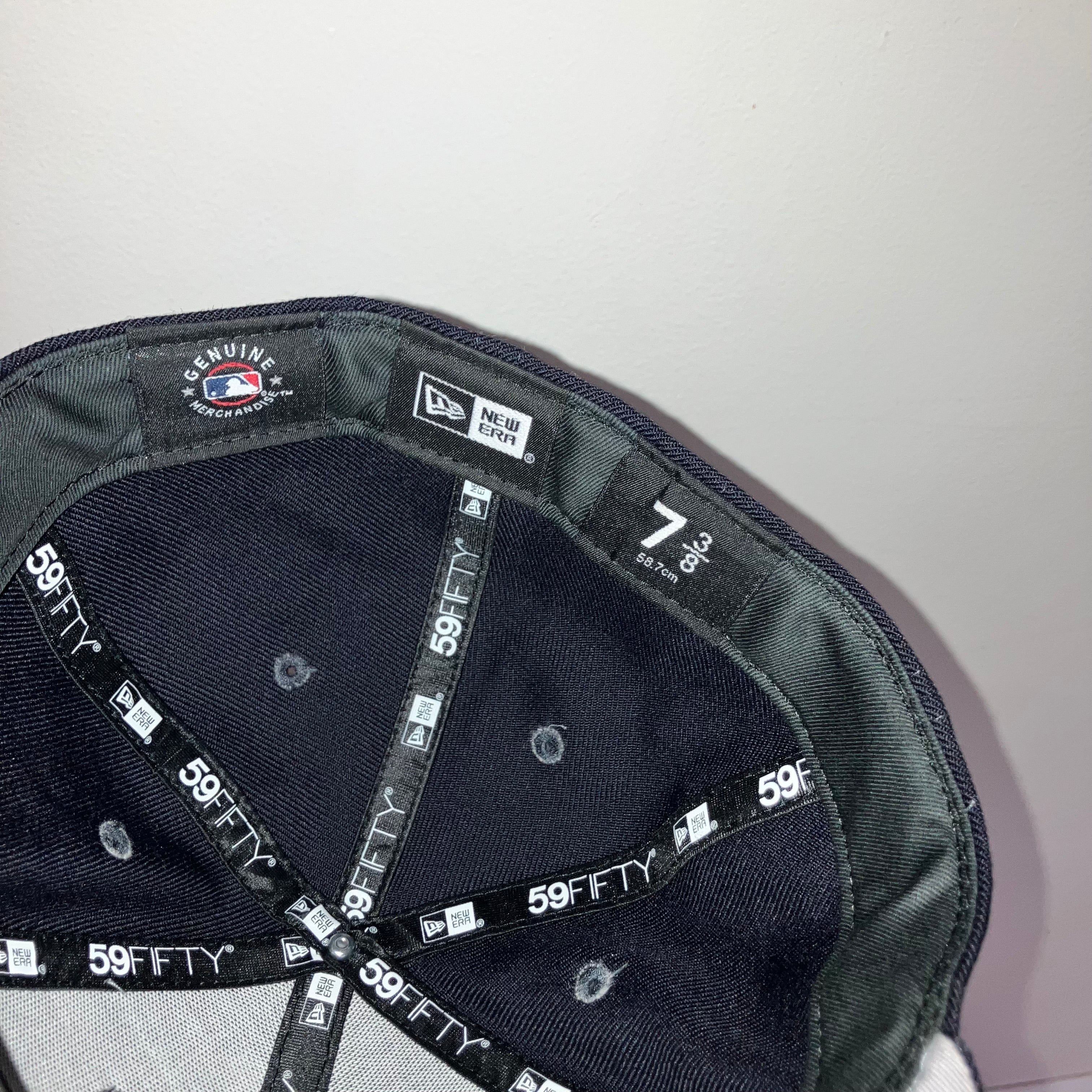 New York Yankees New Era 5950 Wool Fitted Hat 7 3/8