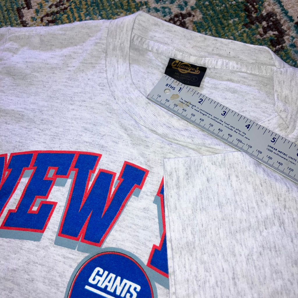 New York Giants 1992 Looney Tunes Gray Shirt Large