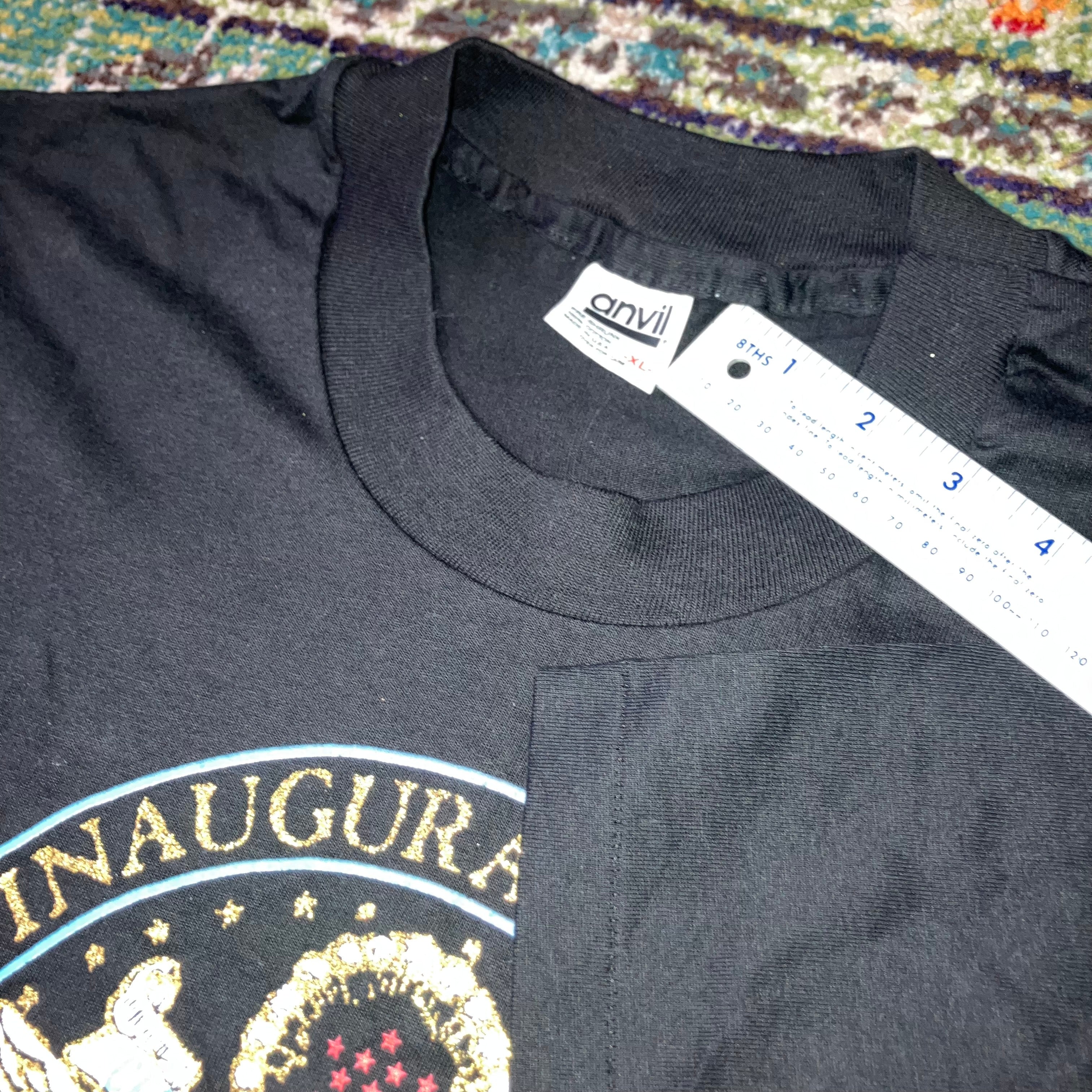 1993 Inaugural Bill Clinton Washington DC Anvil Shirt XL President