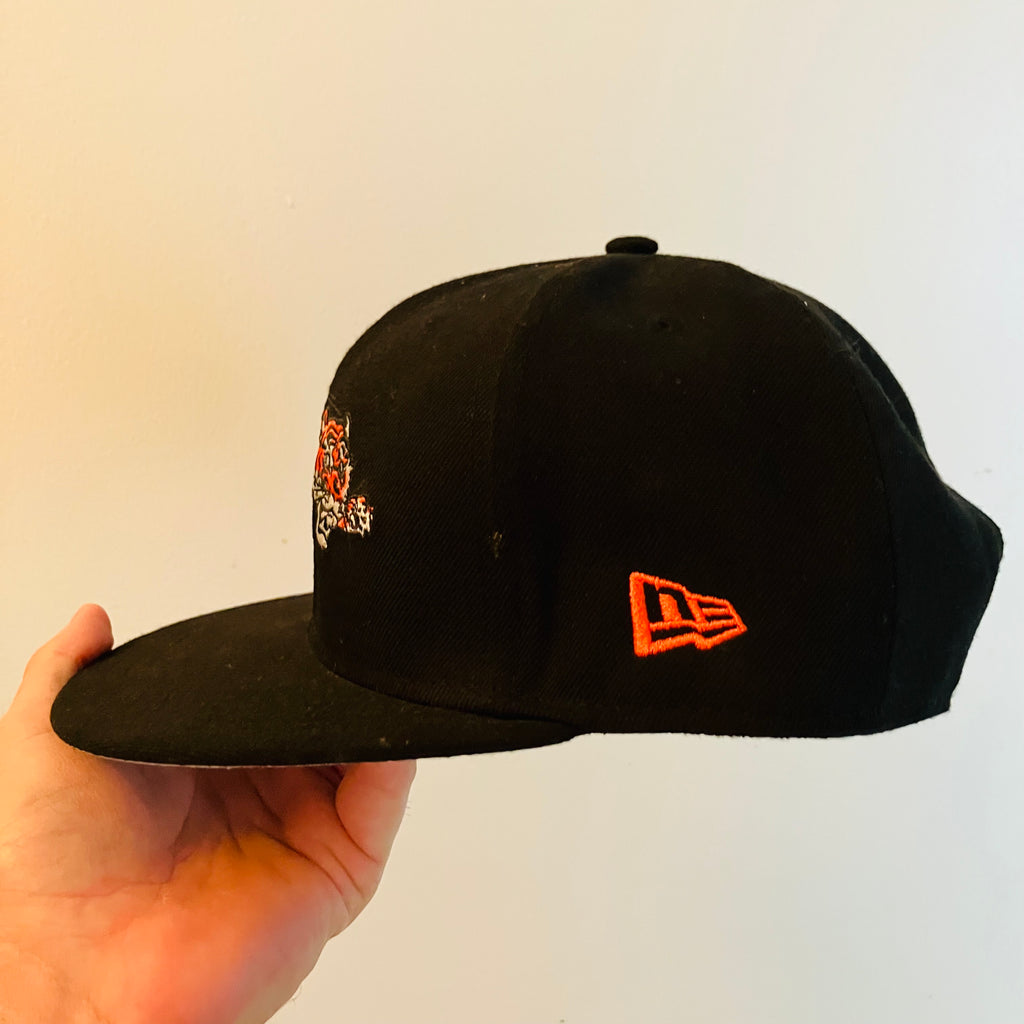1968 Cincinnati Bengals New Era Throwback Snapback Hat Black