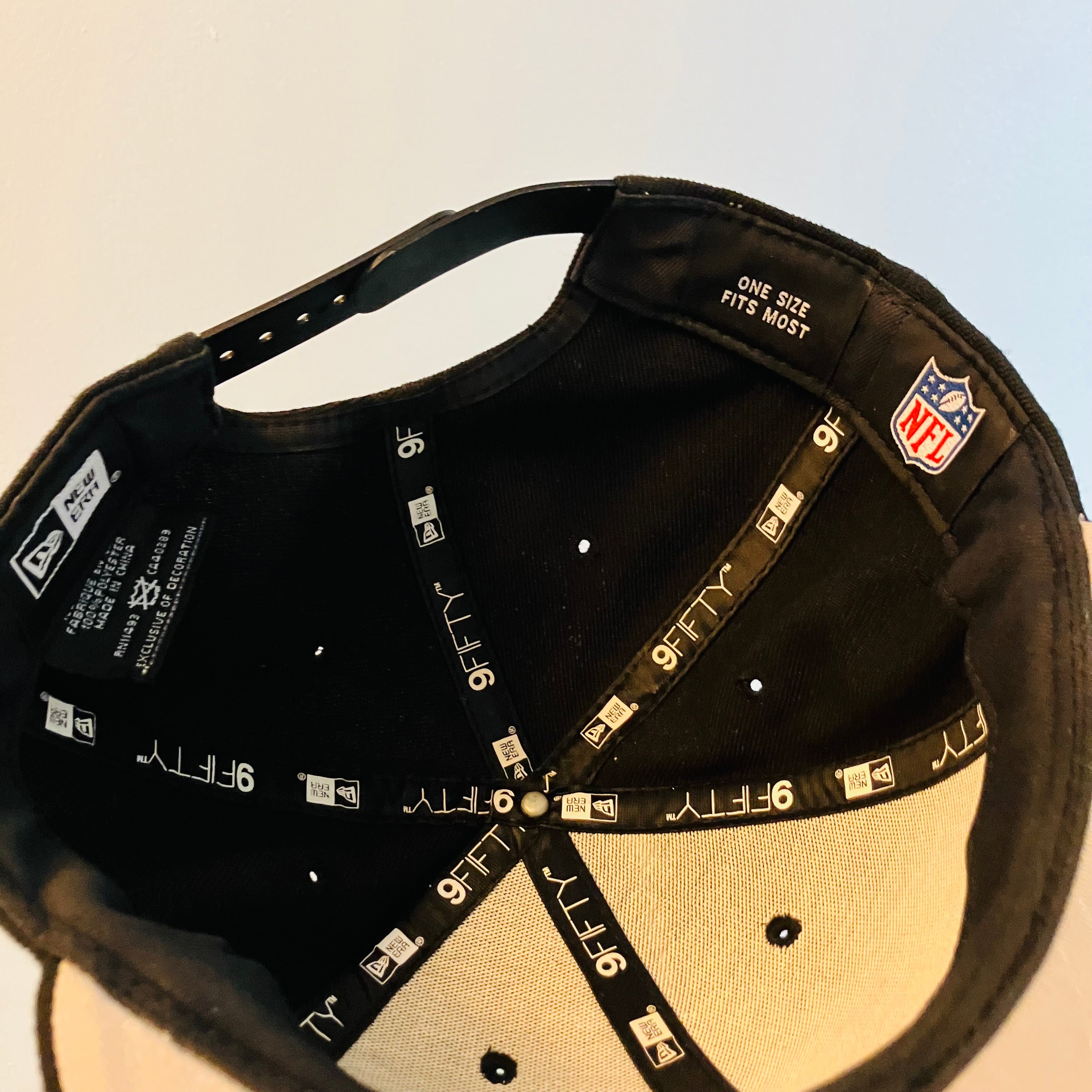 1968 Cincinnati Bengals New Era Throwback Snapback Hat Black