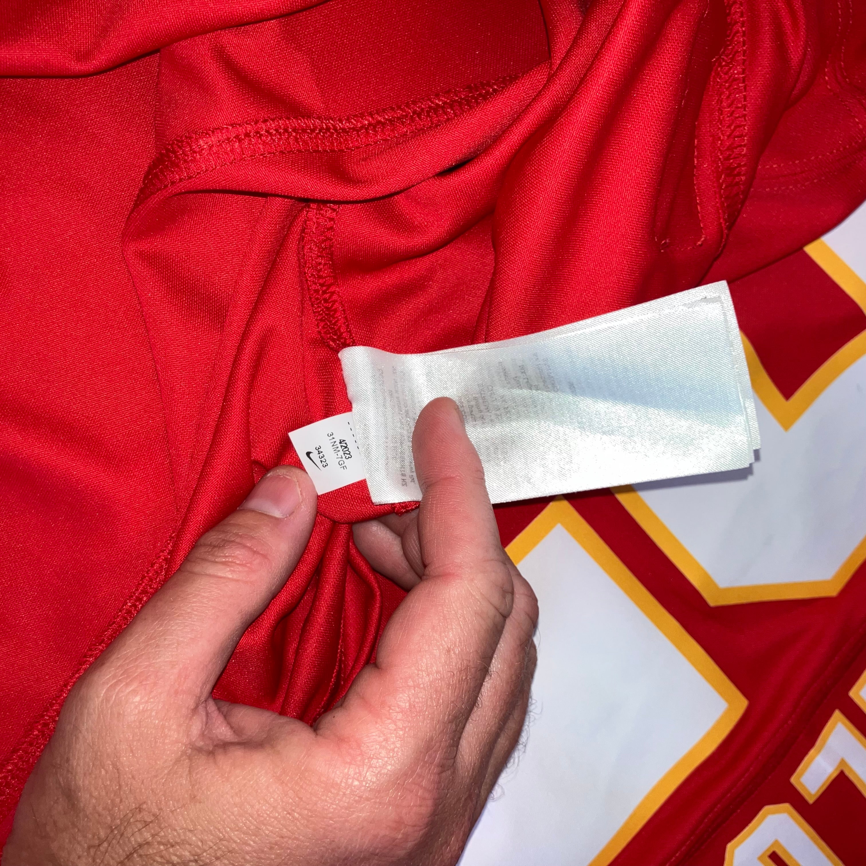 Travis Kelce Kansas City Chiefs FUSE Nike Jersey XXL