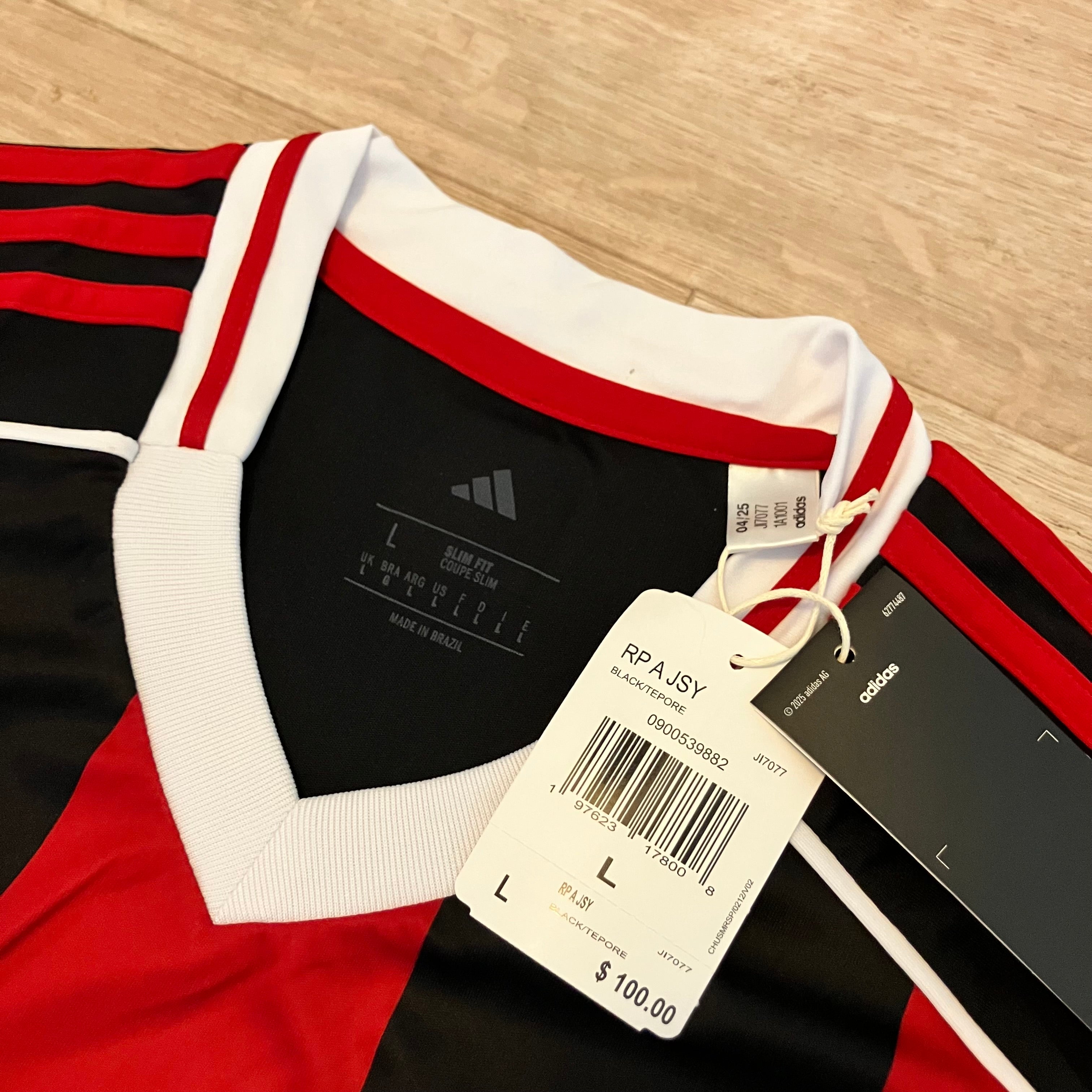 NWT River Plate Away adidas 2025 Jersey Large Argentina