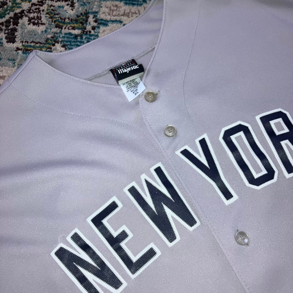 Mariano Rivera New York Yankees Road Gray 6700 Majestic Jersey XL