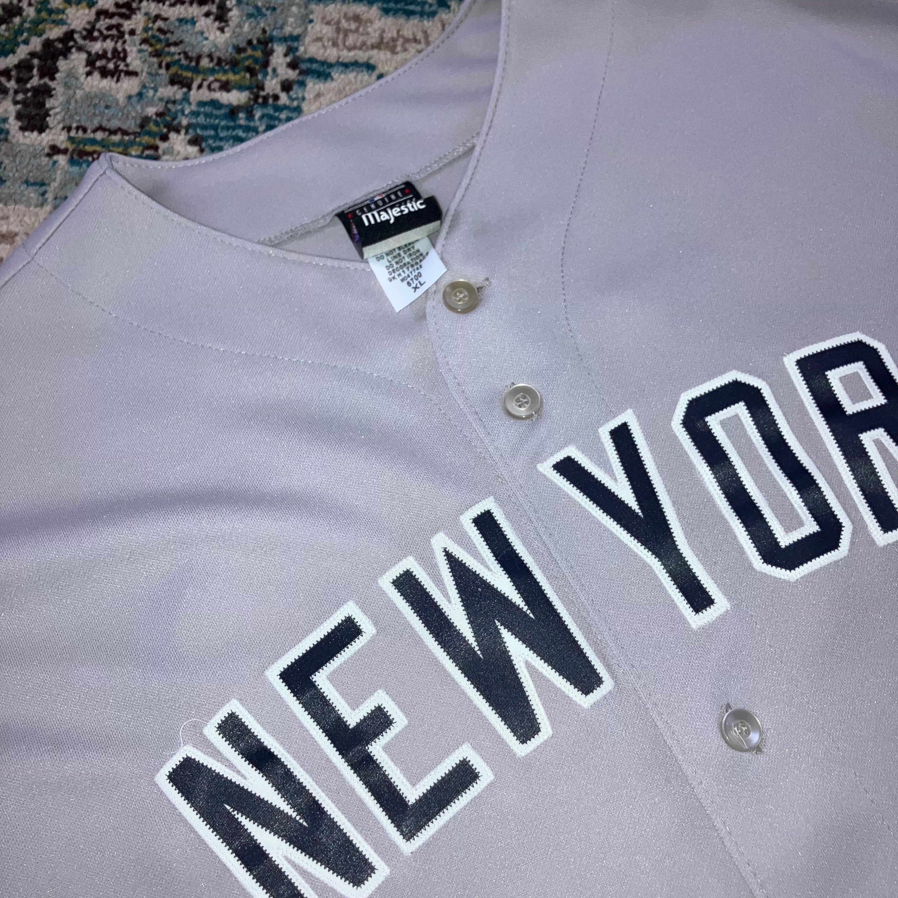 Mariano Rivera New York Yankees Road Gray 6700 Majestic Jersey XL