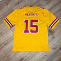 Patrick Mahomes Kids Kansas City Chiefs Yellow Nike Jersey Large