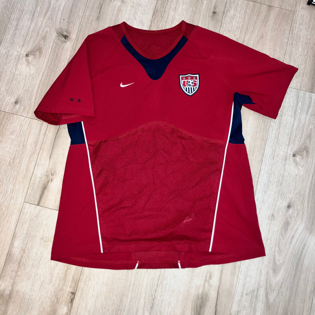 USWNT 2005 Away Red Nike US Soccer Women Large