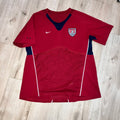 USWNT 2005 Away Red Nike US Soccer Women Large
