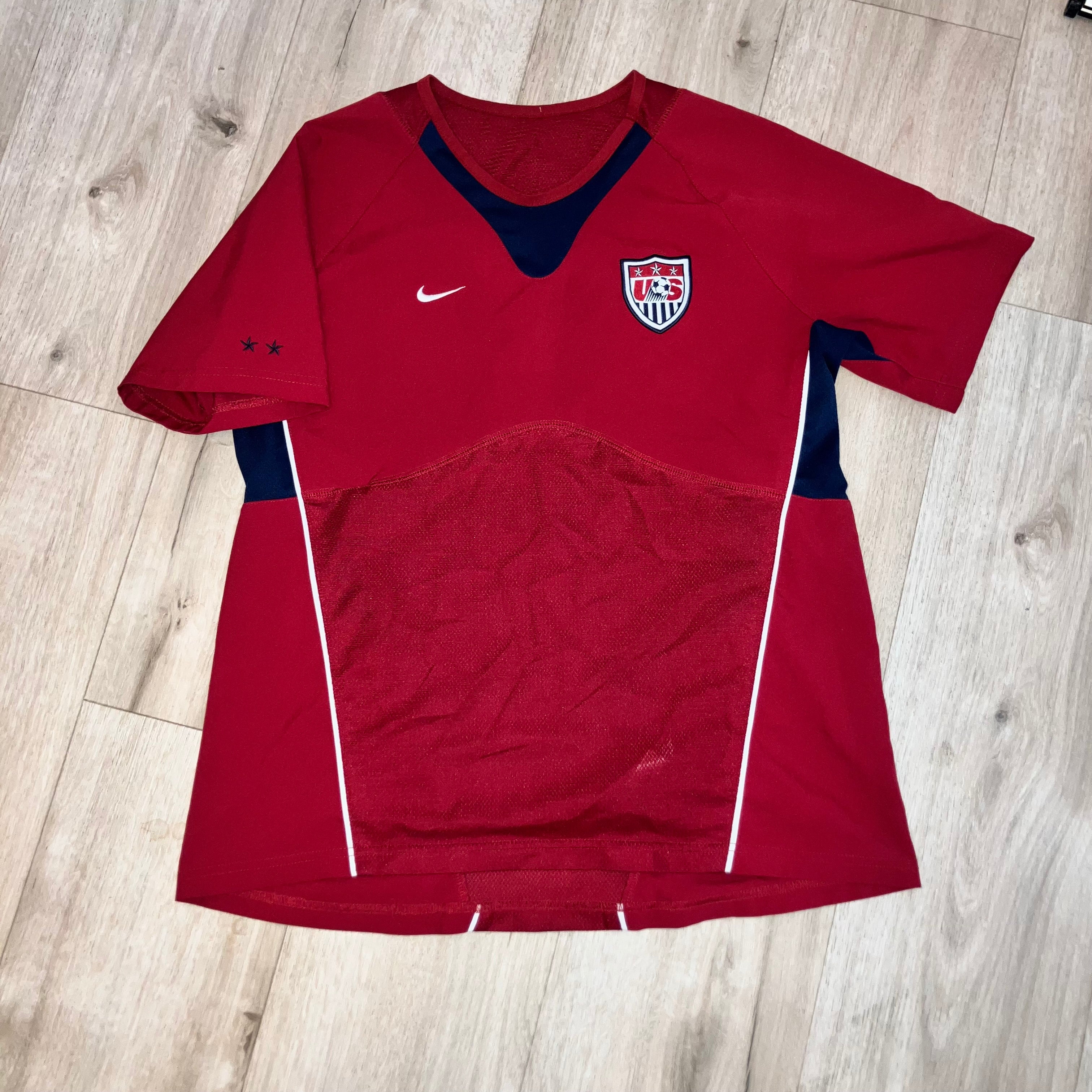 USWNT 2005 Away Red Nike US Soccer Women Large