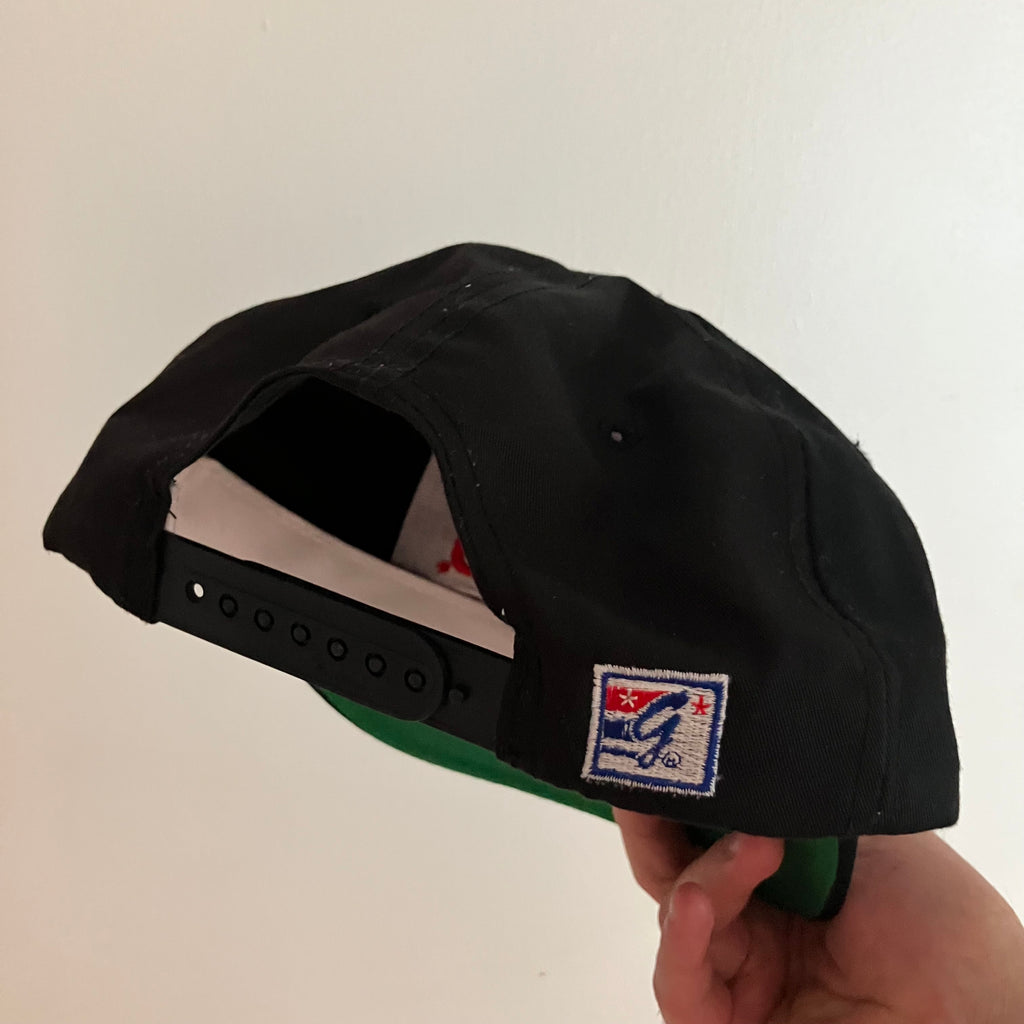 Rutgers Scarlet Knights Black Split Bar Snapback Hat