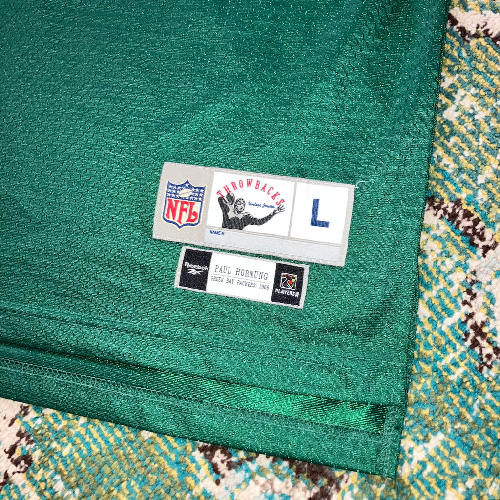 Paul Hornung 1966 Green Bay Packers Reebok Jersey Large