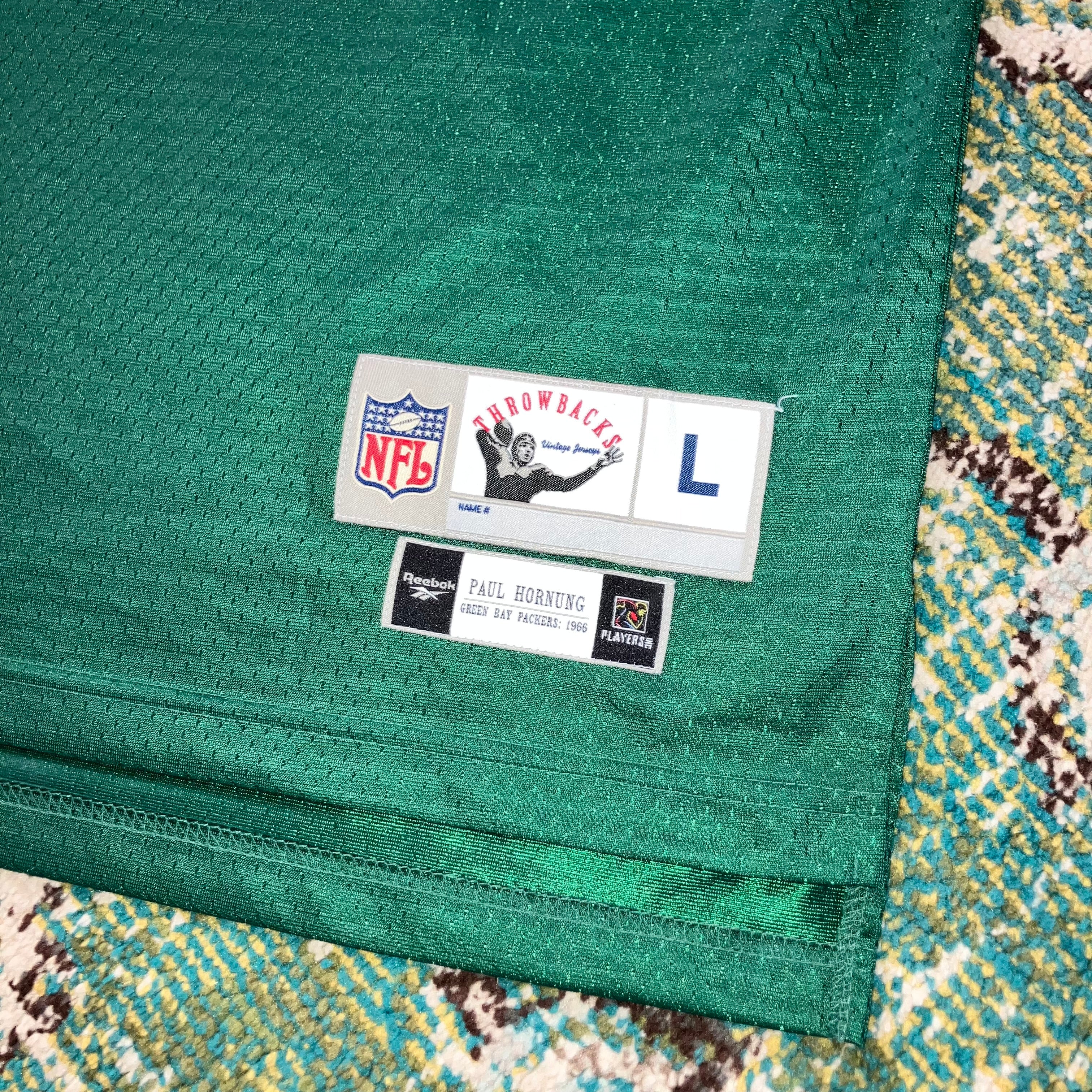 Paul Hornung 1966 Green Bay Packers Reebok Jersey Large
