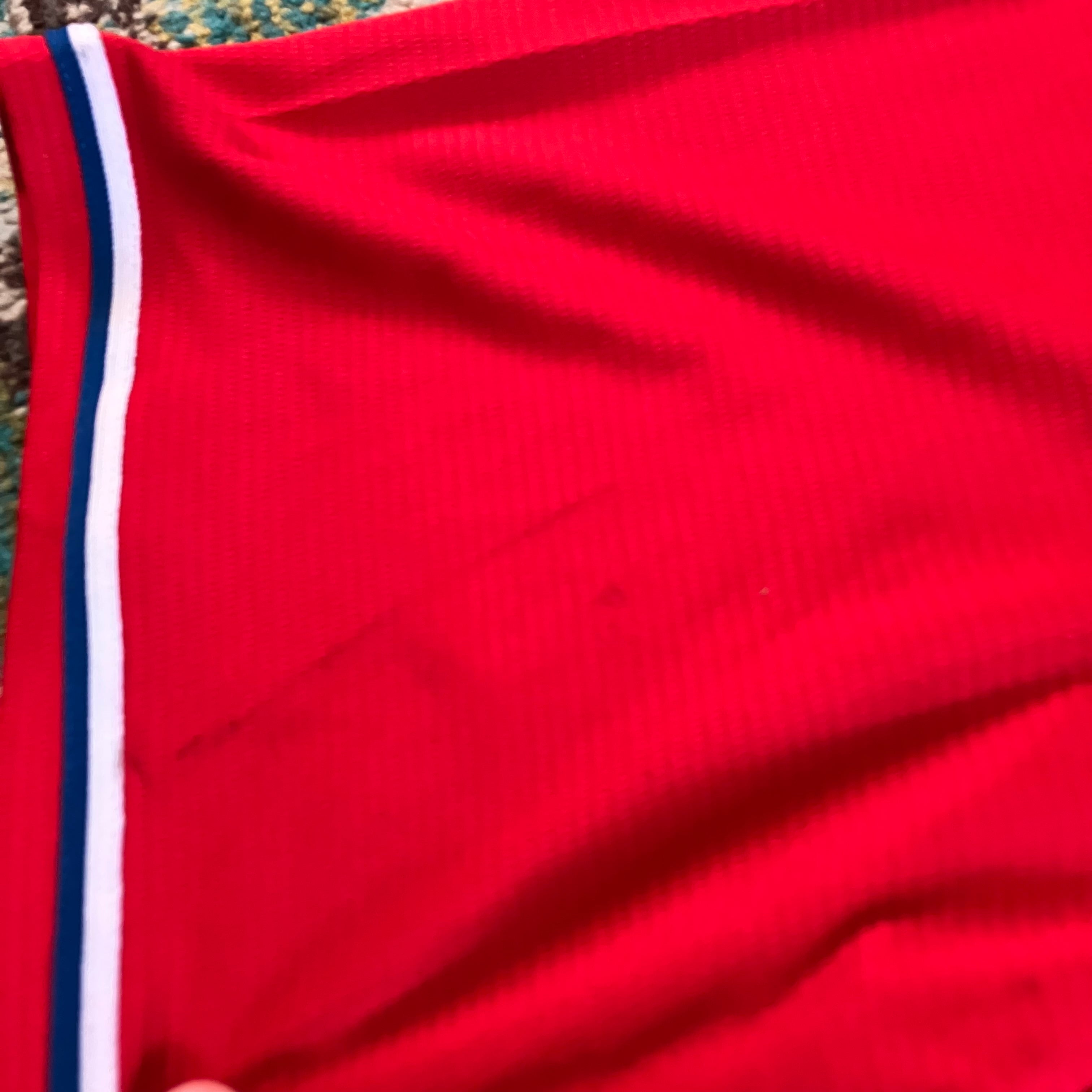 Philadelphia Phillies Red Nike Jersey Large Alternate