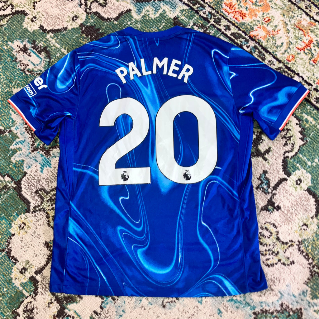 Cole Palmer 2024/25 Chelsea FC Blue Nike Home Jersey Large