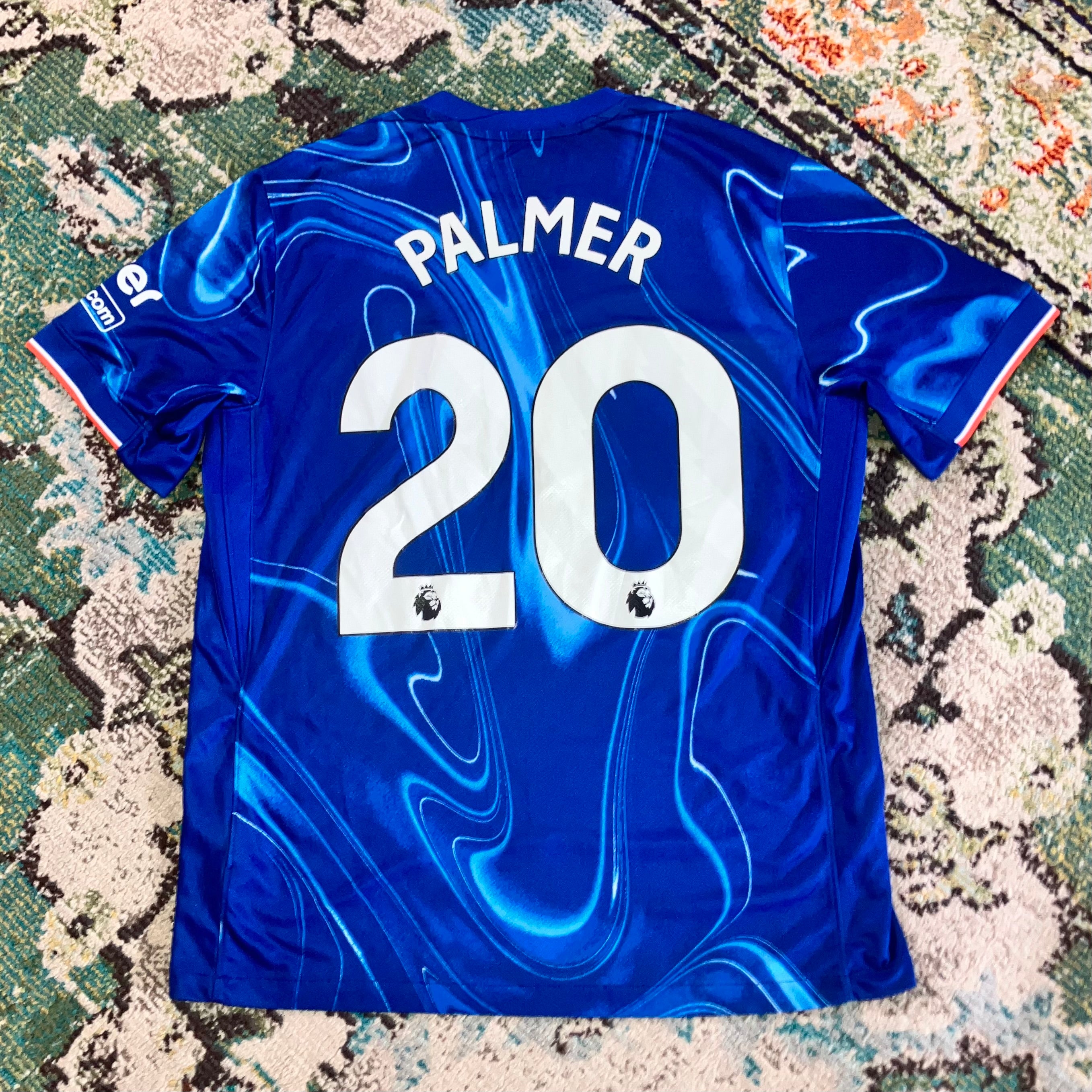 Cole Palmer 2024/25 Chelsea FC Blue Nike Home Jersey Large