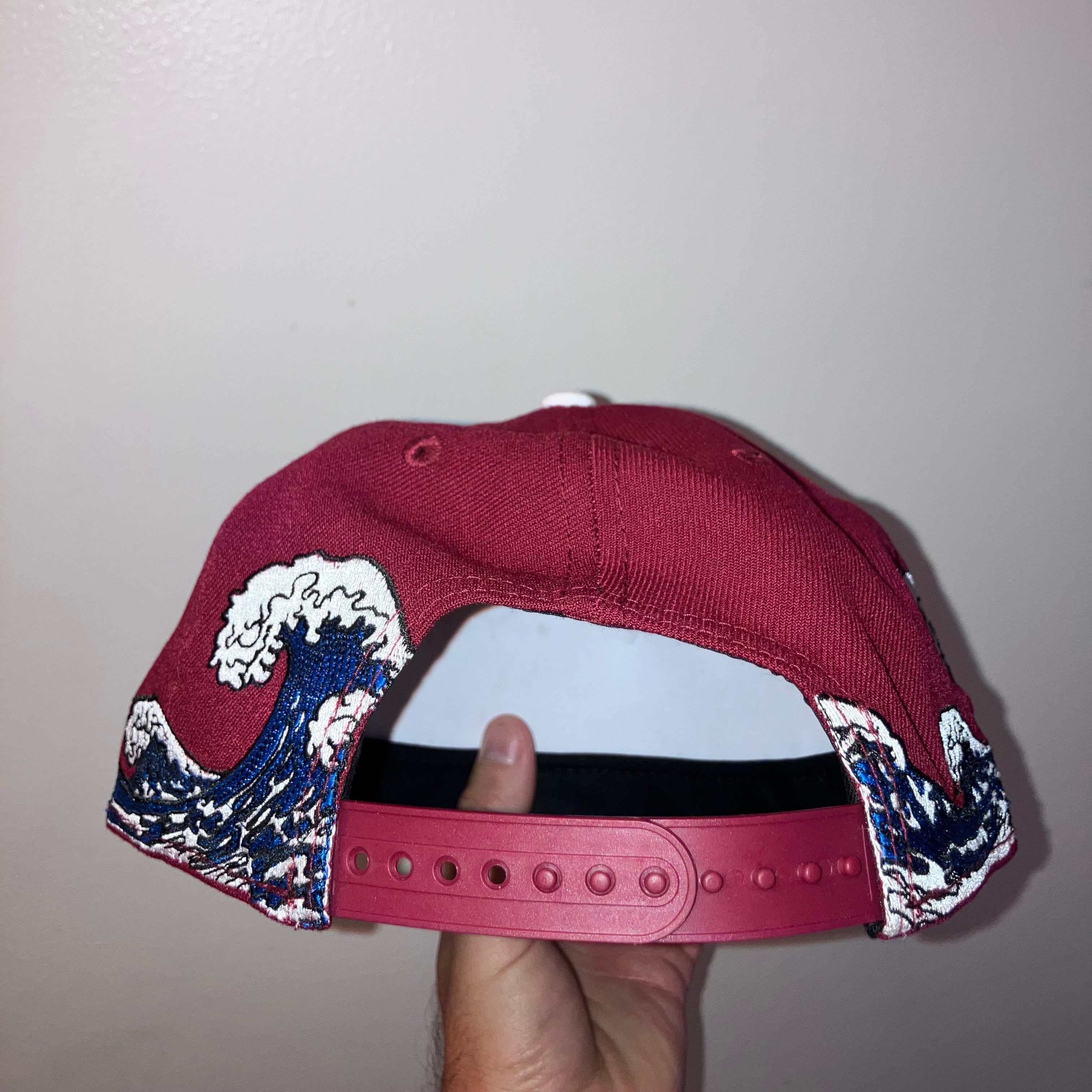 Philadelphia Phillies Tidal Wave Burgundy Cooperstown Snapback Hat