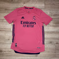 Real Madrid 2020/21 Away Pink Authentic adidas Jersey Medium
