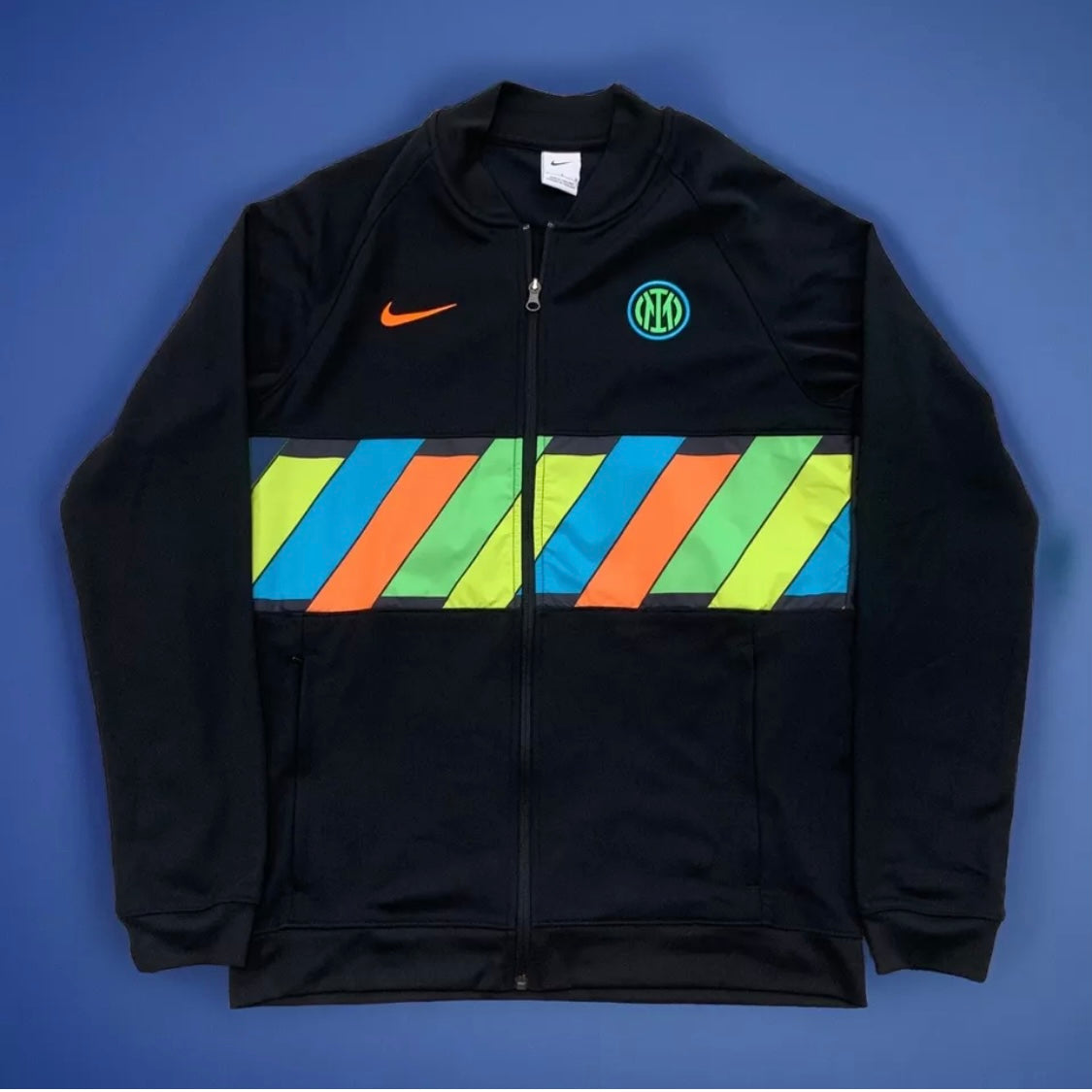 Inter Milan I96 Black Nike Anthem Full Zip Jacket Medium