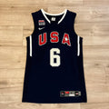 Lebron James 2008 Team USA Olympics Basketball Nike Authentic Jersey Small