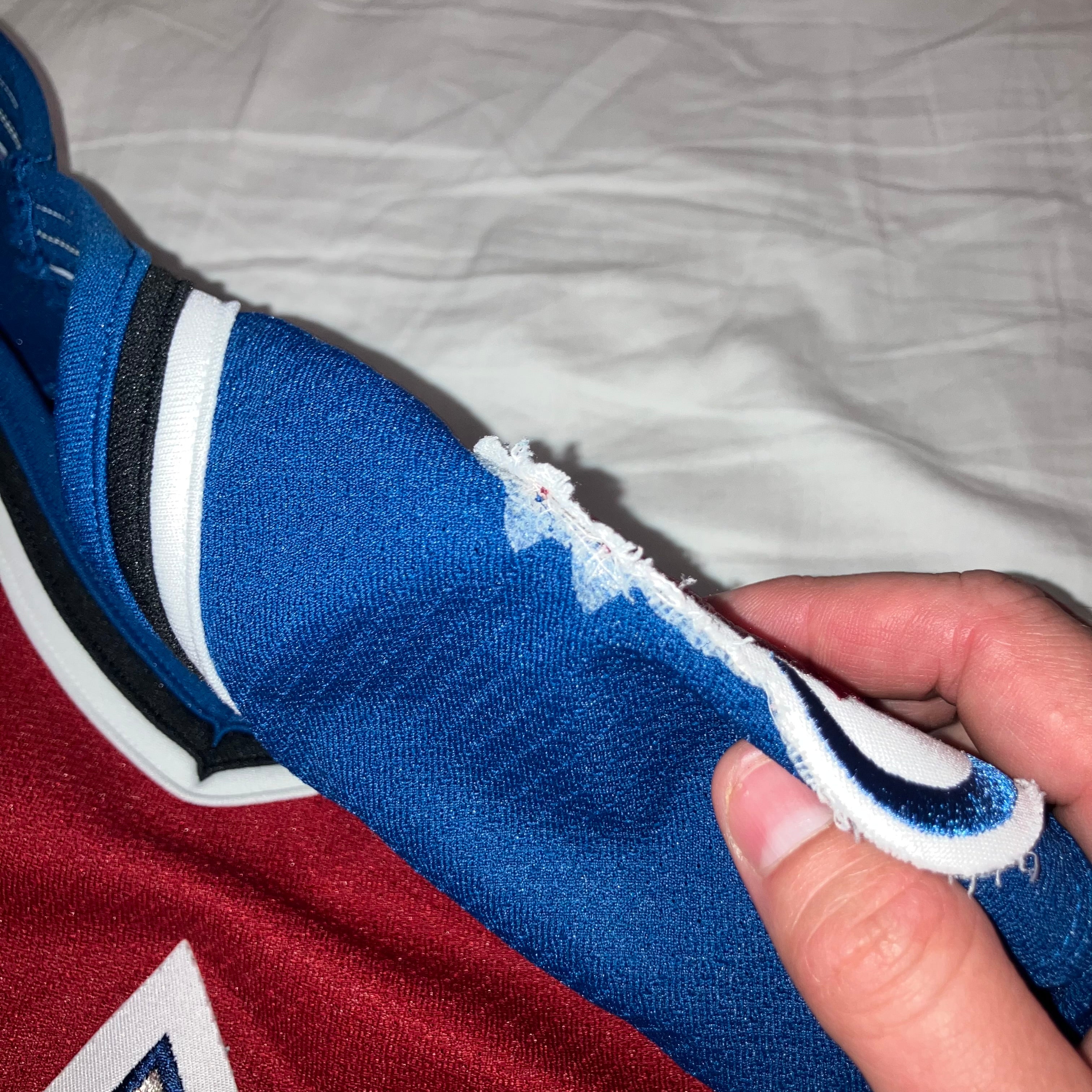 Colorado Avalanche CCM Burgundy Home Jersey Small