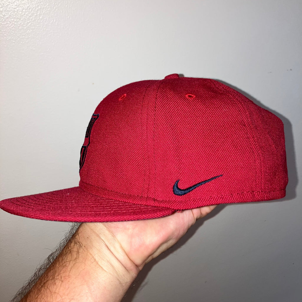 FC Barcelona Burgundy Nike Snapback Hat Wool